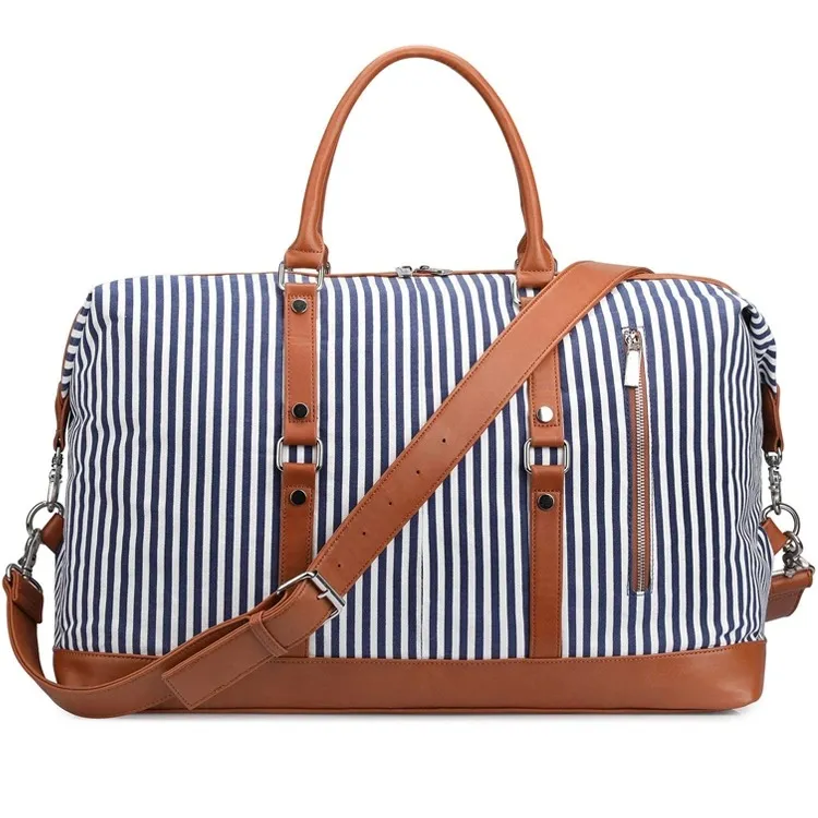 Mála Duffel Taistil Canbhás PU